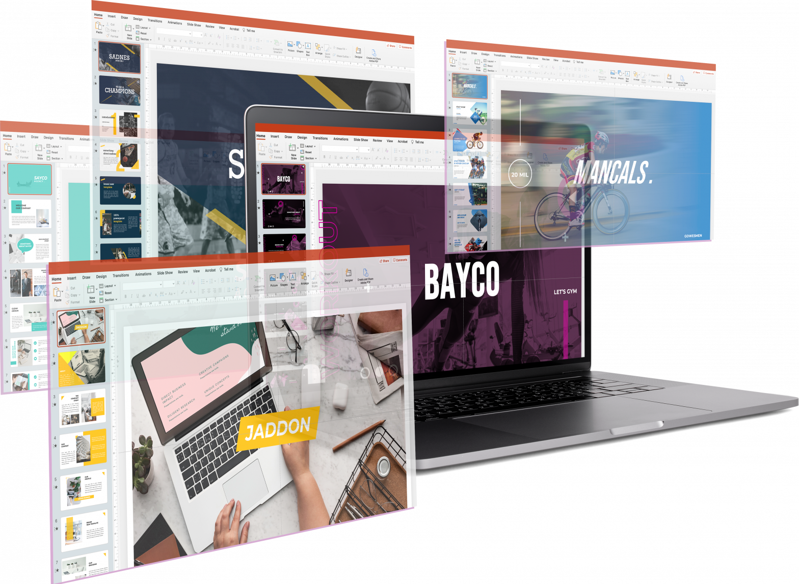 Presentasiku - Template PowerPoint Profesional